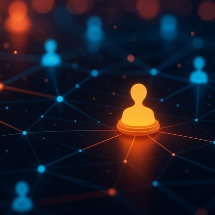 Digital people connecting 260